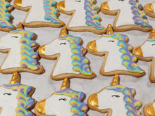 Unicorn Head Cookies (1 Dozen)