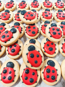 Mini Ladybug Cookies (3 Dz)
