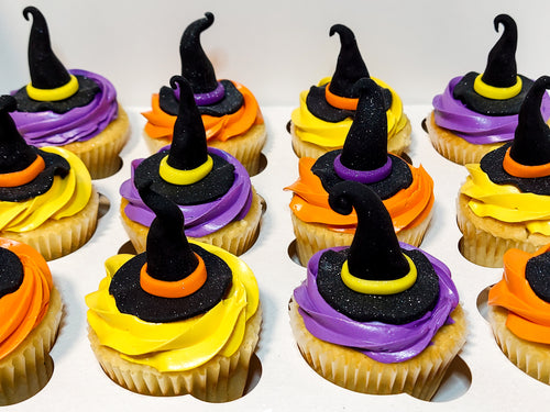 Witch Hat Cupcakes (1 Dozen)