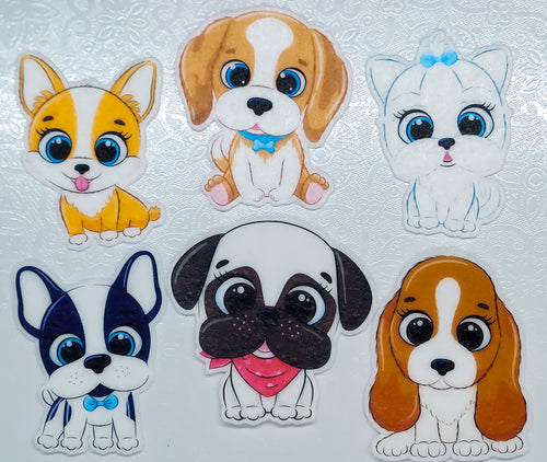 Cupcake Toppers (Puppies)
