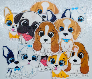 Cupcake Toppers (Puppies)