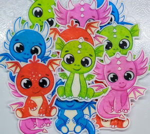 Cupcake Toppers (Dragons)