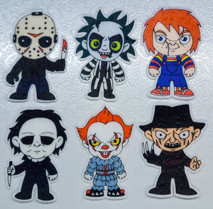 Cupcake Toppers (Horror Killers)
