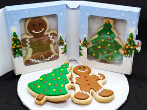 Holiday Cookie Stocking Stuffer Gift Box