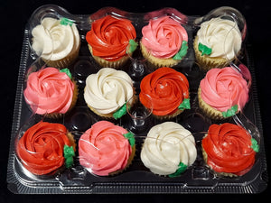 Valentine Mini Cupcakes (1 Dz)
