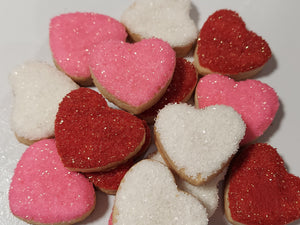 Mini Heart Cookies (4 Dz)