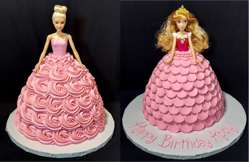 Doll Dress Cake – Storybook Bakery - Main Image