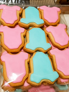 Mini Baby Onesie Cookies (2 Dz)