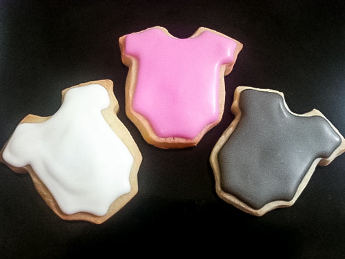 Mini Baby Onesie Cookies (2 Dz)